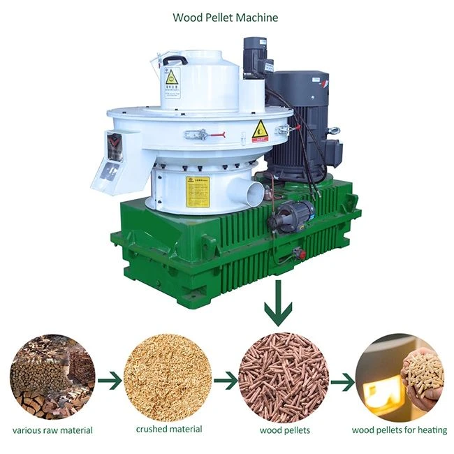 biomass wood sawdust EFB pellet mill machine