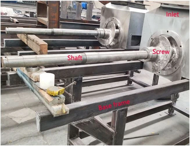 Manufacture Structure of Screw Press Dehydrating Equipment